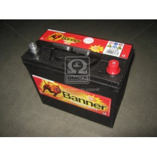 Аккумулятор 45 Ah-12v Banner Power Bull (238x129x225), R, EN 390, 13545230101