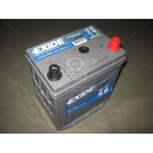 Аккумулятор 38 Ah-12v Exide PREMIUM (187х127х220), R, EN300, Азия, EA386