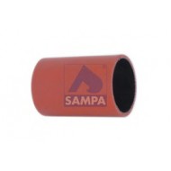 Патрубок интеркулkера ( 55х80 ) красный 51963300359 MAN Sampa 021.019