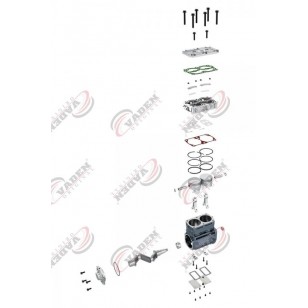 Компрессор воздушный IVECO KNORR-BREMSE ACX83D (пр-во KNORR)  K007254 