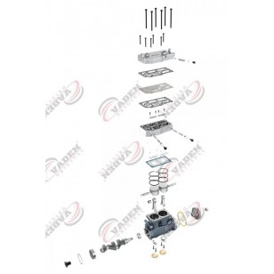 Компрессор воздушный DAF 105XF (пр-во Wabco) 9125180040