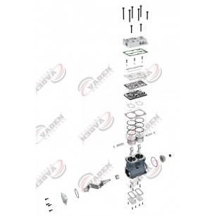 Компрессор воздушный Renault KNORR-BREMSE LP4845 (пр-во Knorr) SEB01455X00