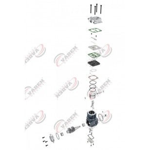 Компрессор воздушный RENAULT Midlum LP3832 (пр-во VADEN) 1700040001