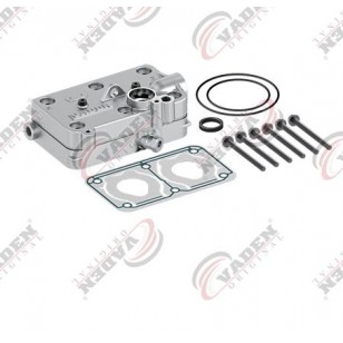 Головка компрессора в сборе VOLVO FH12, FM12, NH12 с болтами, WABCO 4127049322 (пр-во Vaden) 13 01 10