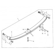 Лист рессоры №1 RENAULT, 85003901, SCHOMAECKER