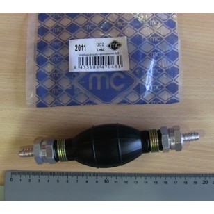 Подкачка топлива 8 мм с двумя клапанами ( груша ) ручная Metalcaucho ( MC ) 02011